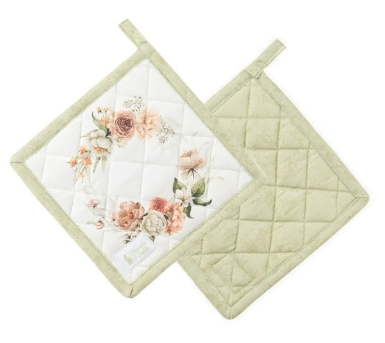 🔥 Floral Kitchen Pot Holders 🌸