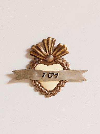 Ex-voto Cuore Sacro Nastro❤️