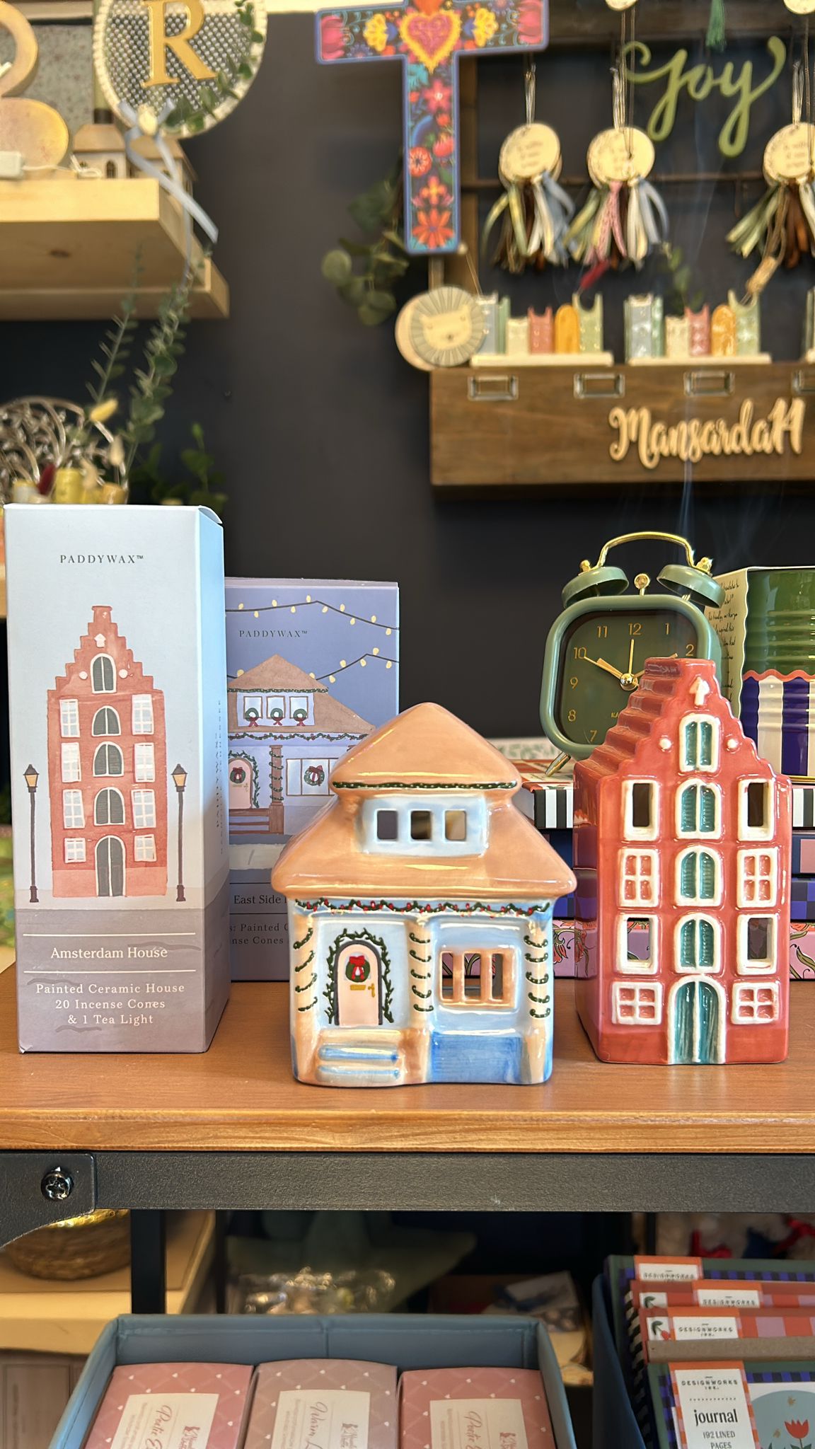 Casette Profumatore in Ceramica "Holiday Village" – Magia e Profumo per la Tua Casa