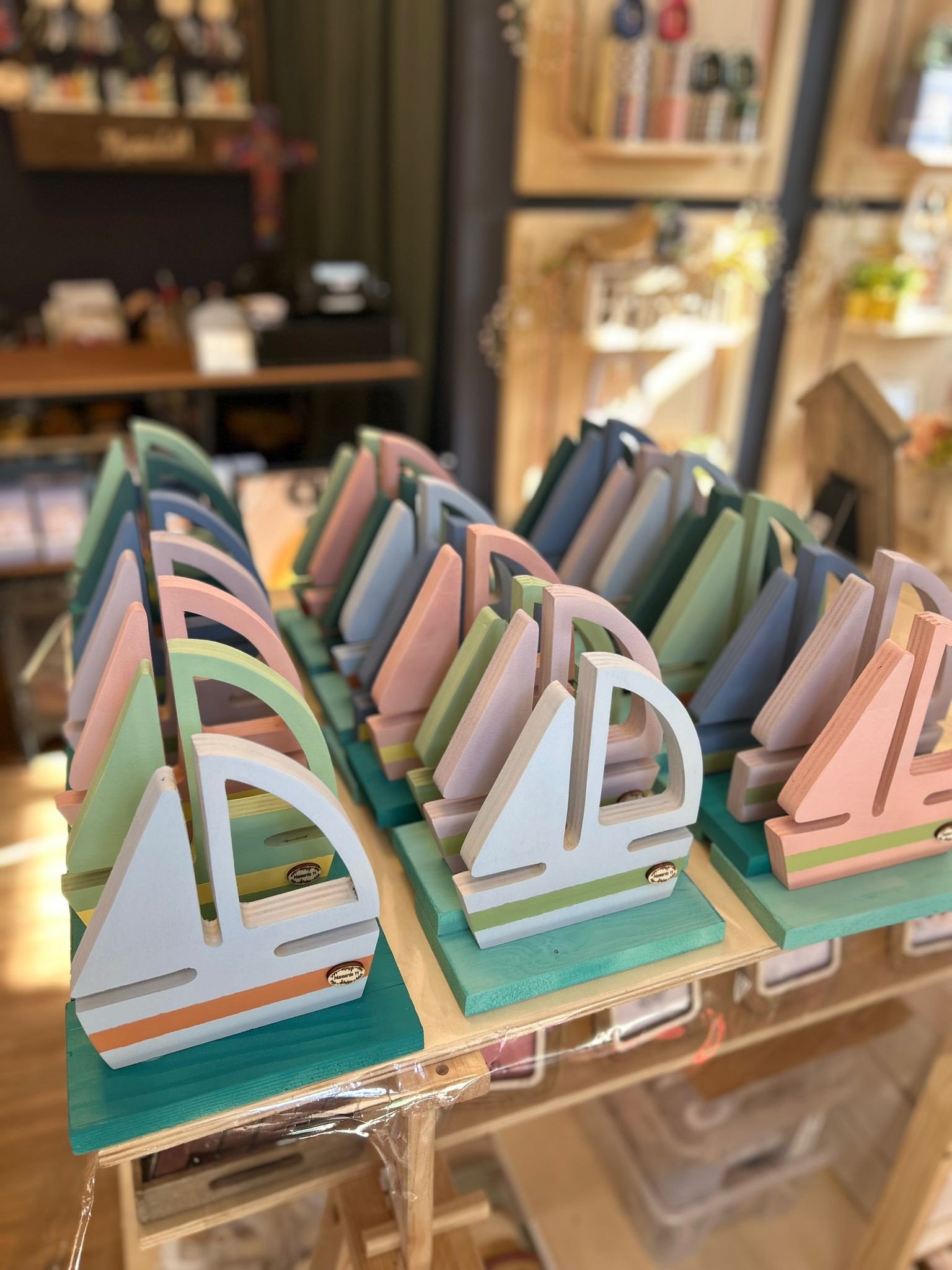 Handmade Lamp "Vela di Luce" - Colorful Marine Style