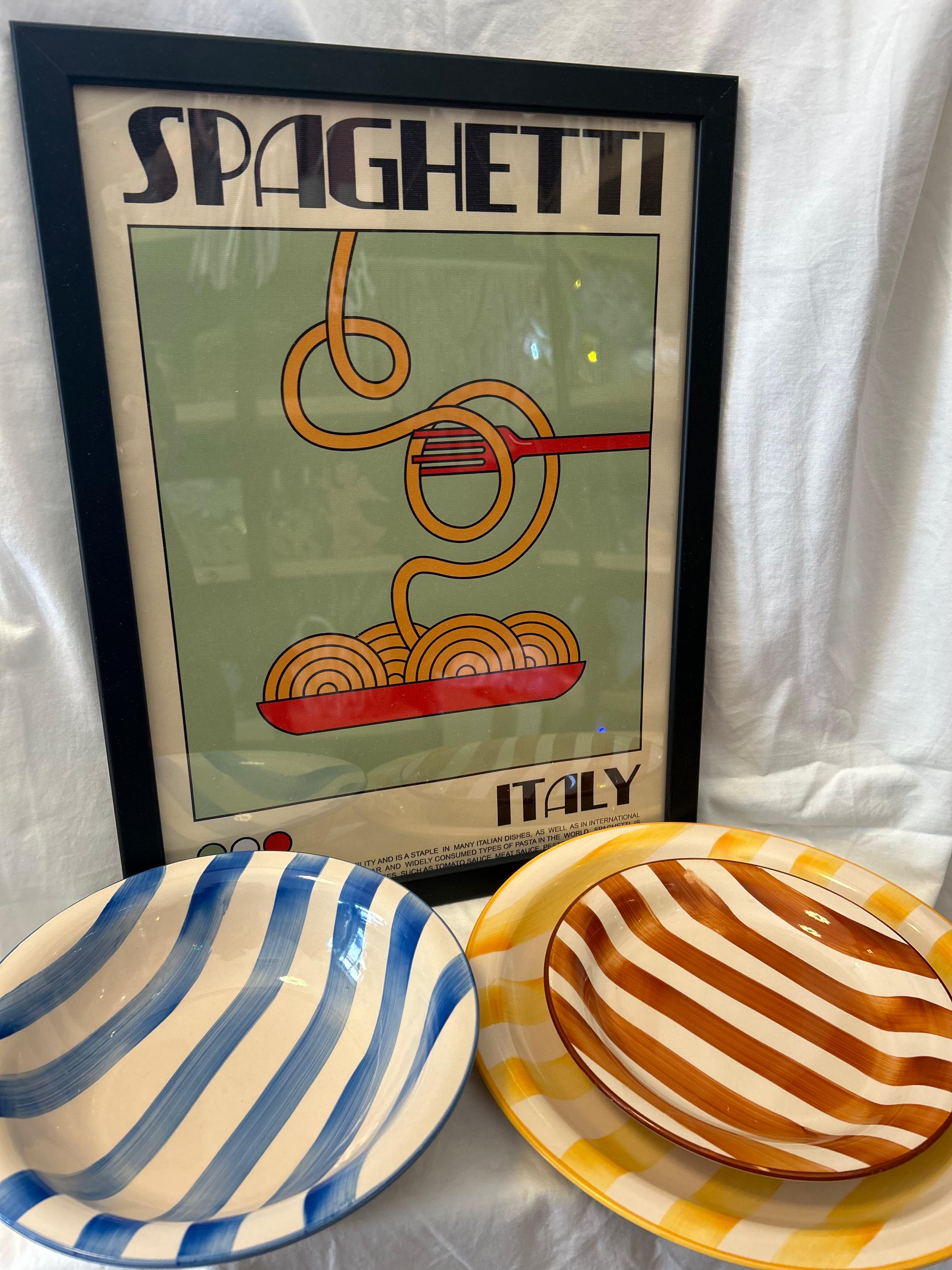 🍝 "Dolce Vita" Plate Set – The Authentic Taste of the Italian Table 🇮🇹