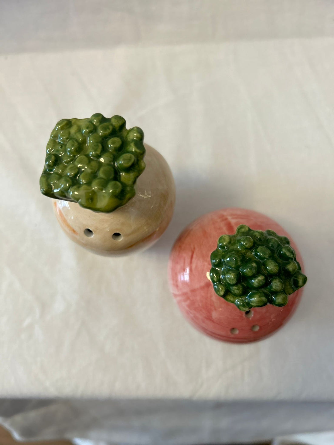 🧂 Salt &amp; Pepper Set "Vintage Garden" 🌿✨