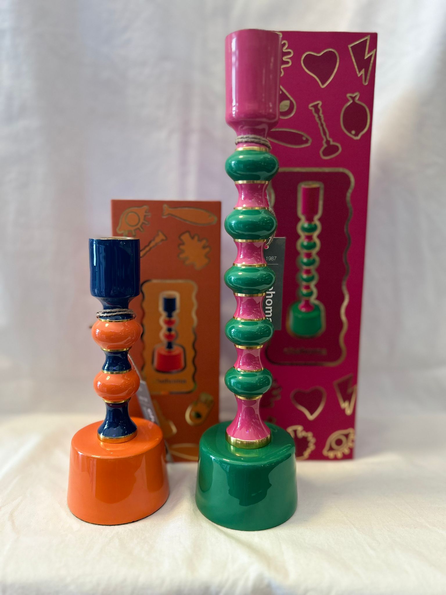 Portacandele Pop Chic – Un tocco di colore e design alla tua casa! 🕯️🎨✨