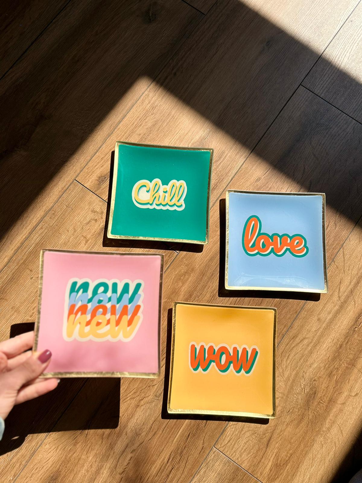 Pop Art Plates - "Vibes Collection" 🌟