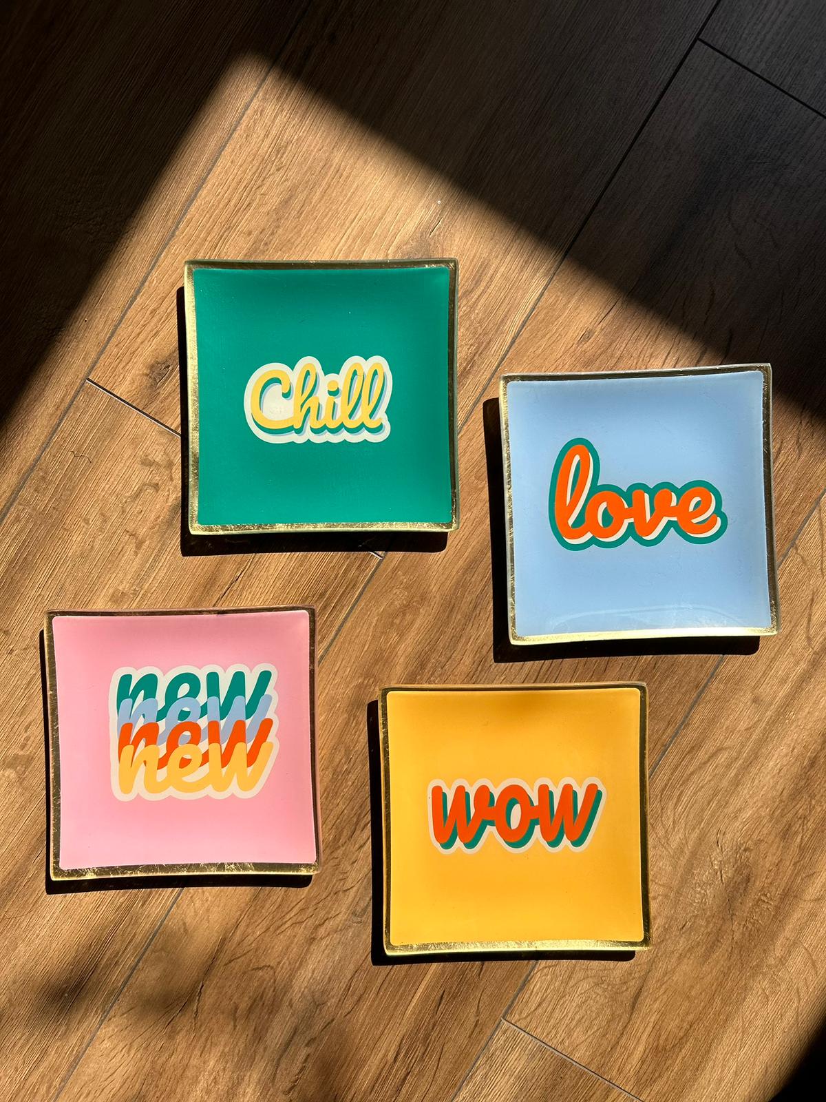 Pop Art Plates - "Vibes Collection" 🌟