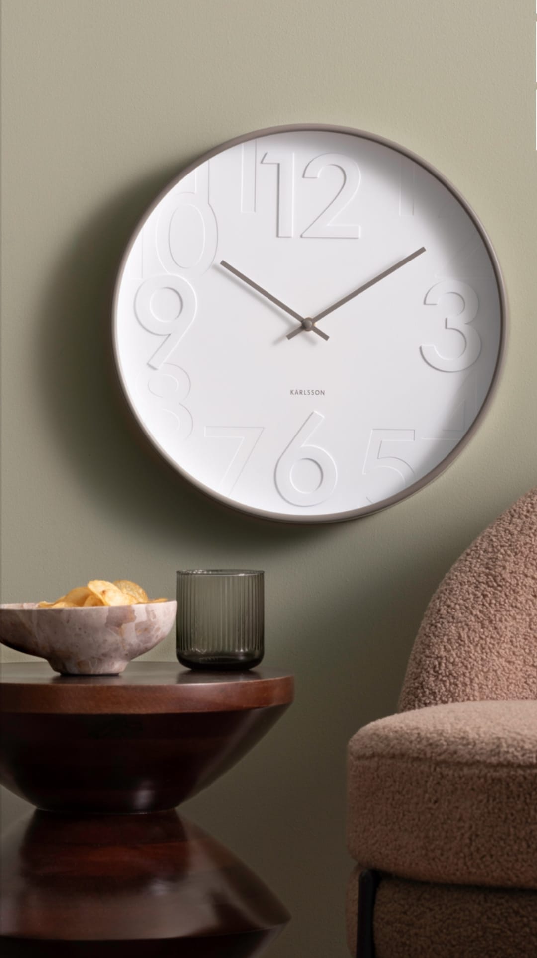 Orologio da Parete Ayuno – Minimalismo Elegante per la Tua Casa ⏳✨