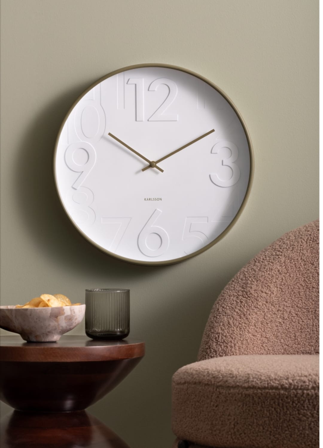 Orologio da Parete Ayuno – Minimalismo Elegante per la Tua Casa ⏳✨