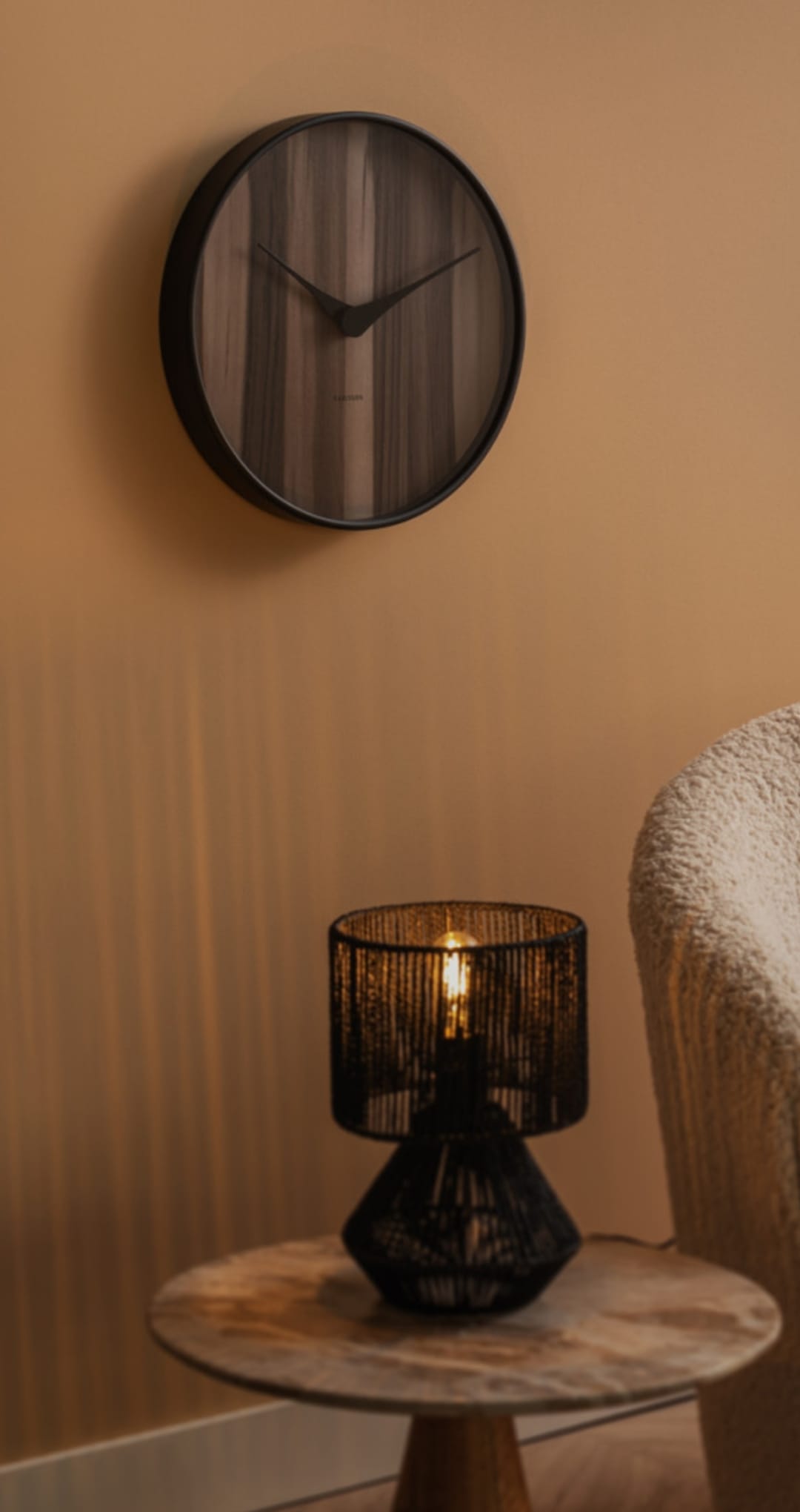 Wall Clock Wood Melange – L'Essenza del Tempo in Stile Naturale 🌿🕰️⏳