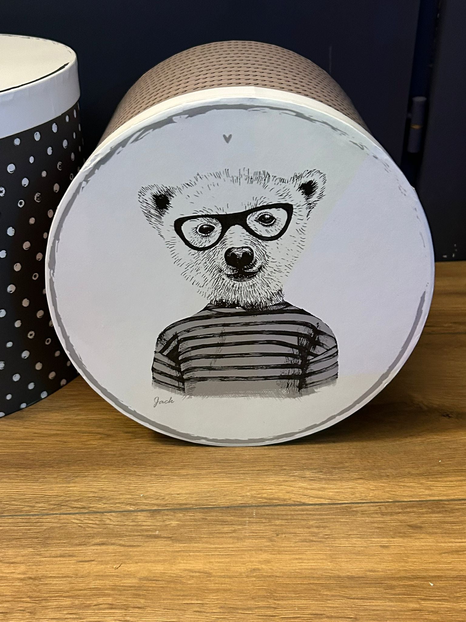 Set Scatole "George & Jack" – Eleganza e Stile per la Tua Casa 🐼🐻✨