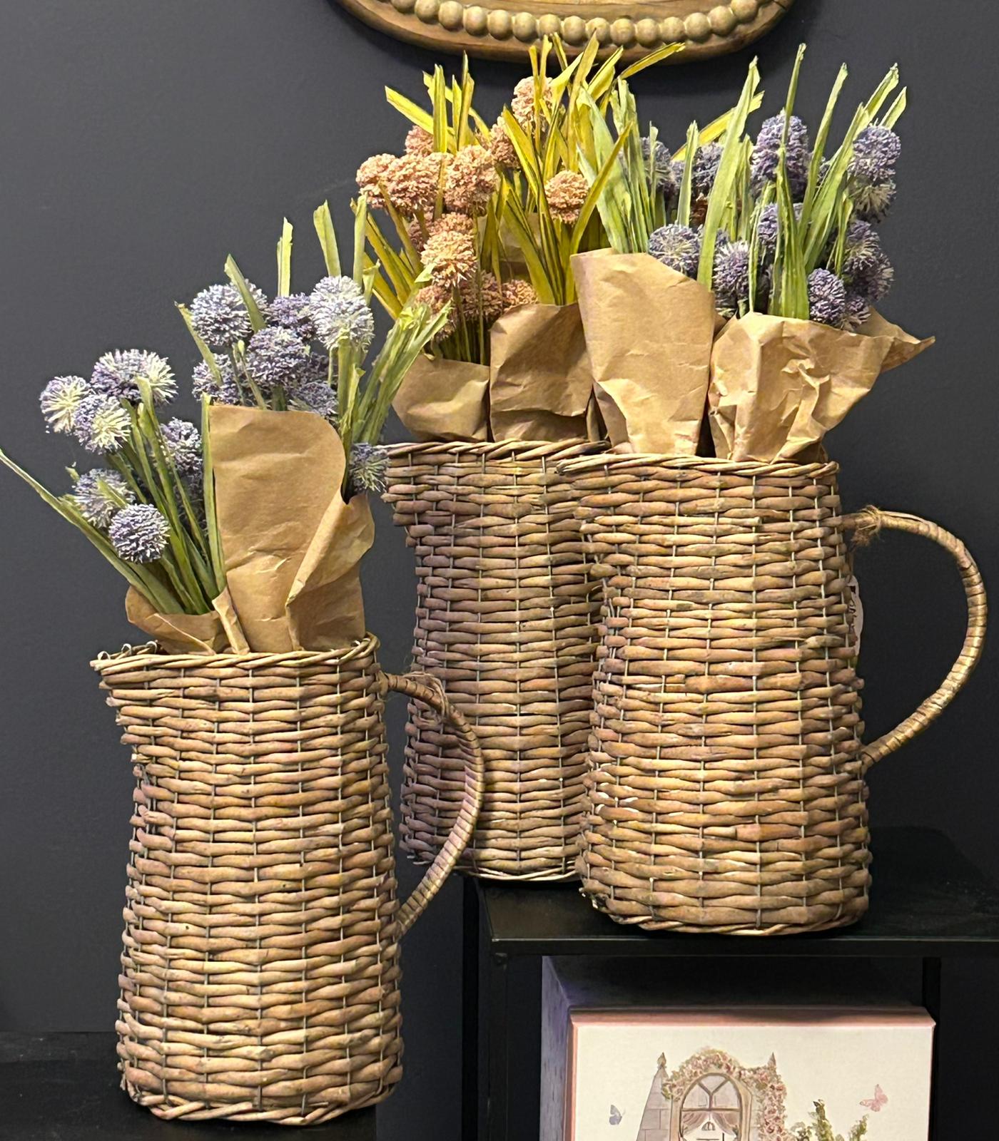 Brocca Decorativa in Vimini