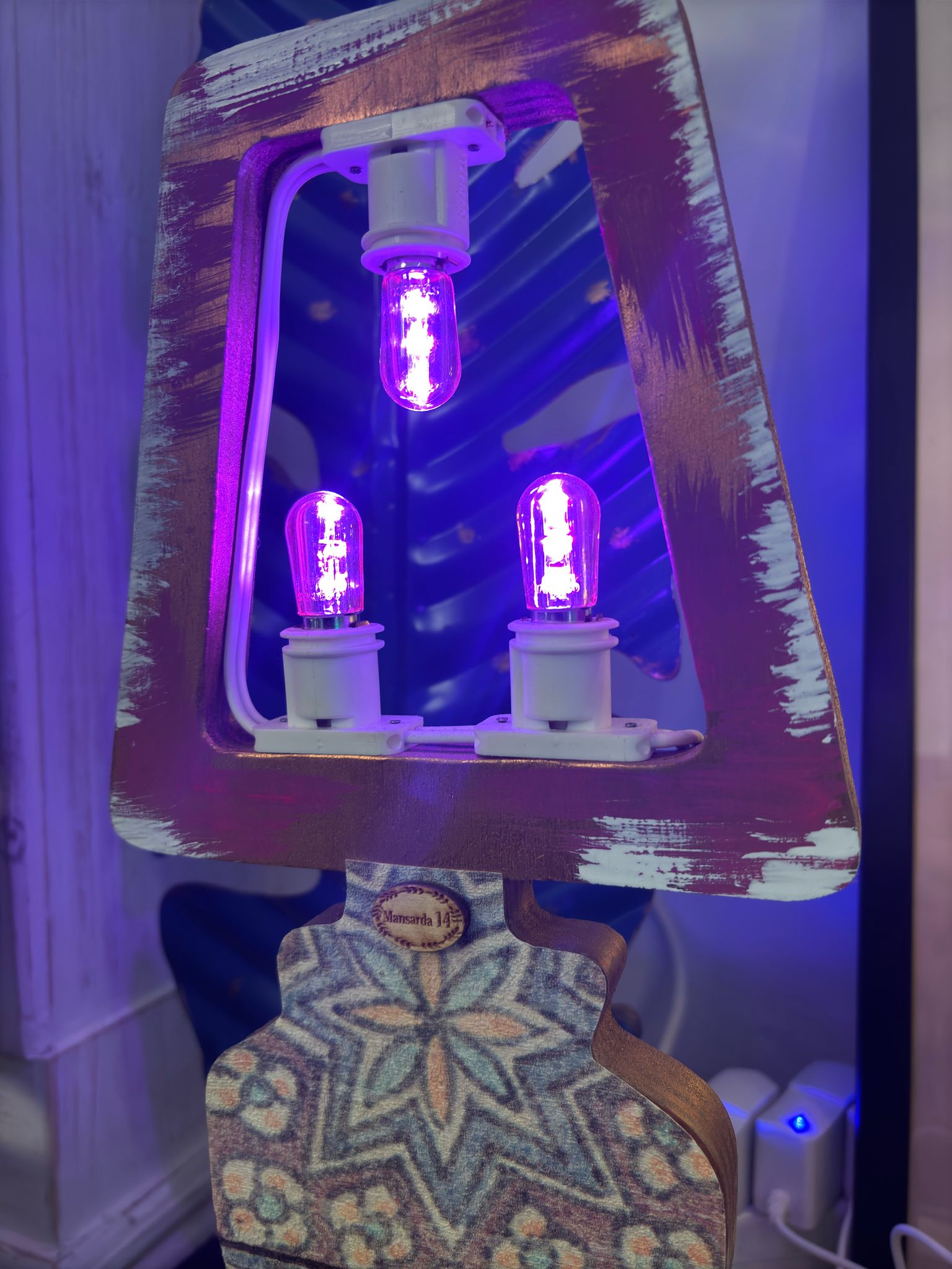 Luminaria Maiolica in Legno – Idea bomboniera ✨