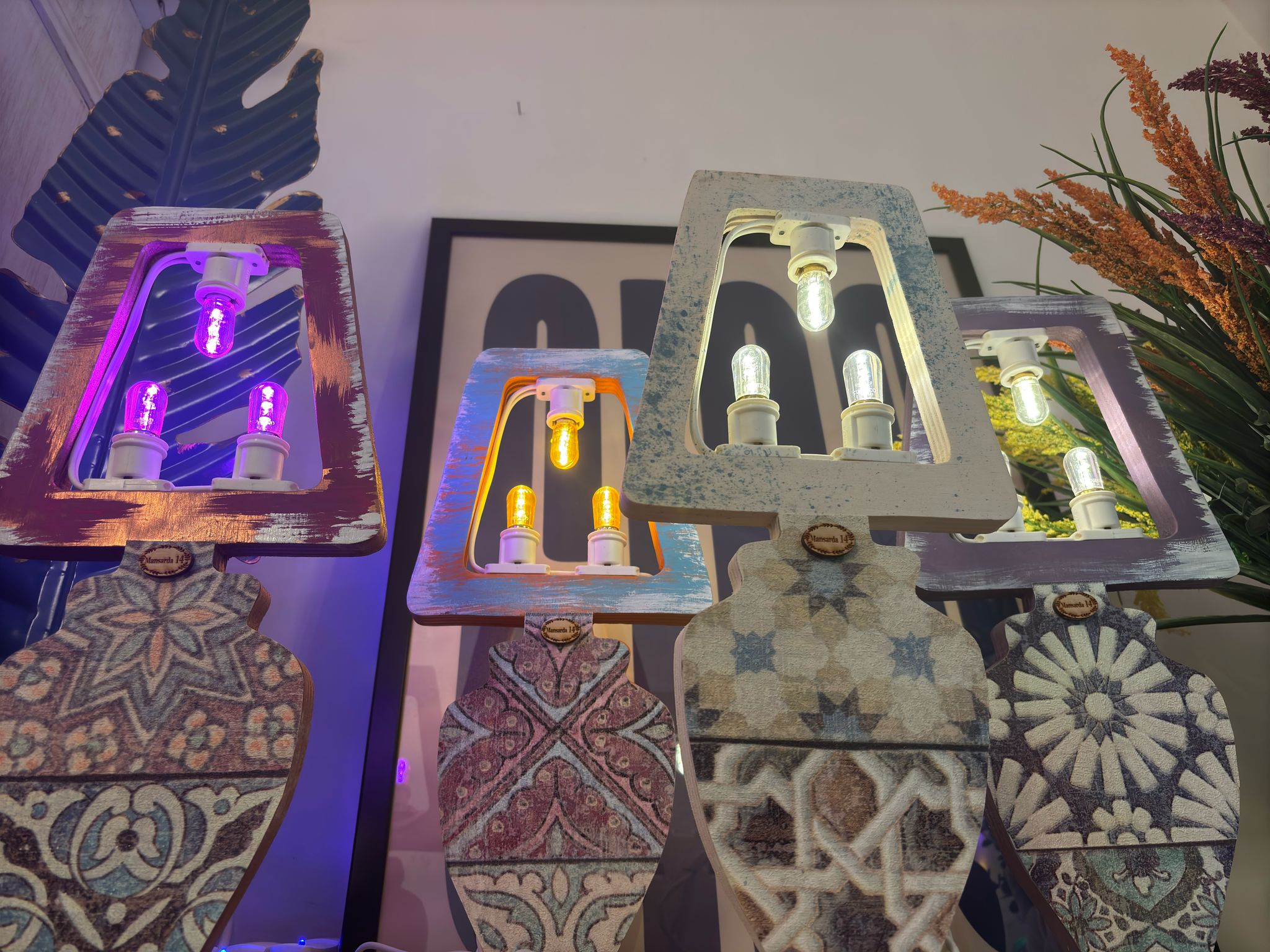 Luminaria Maiolica in Legno – Idea bomboniera ✨