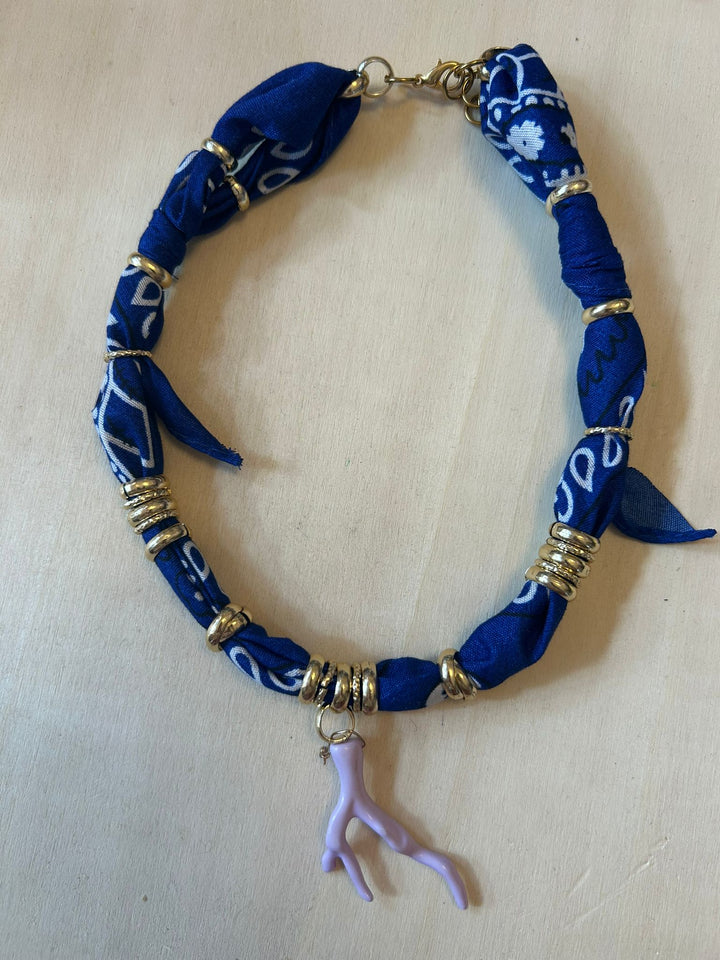 "Mediterraneo" – Collana Bandana Artigianale