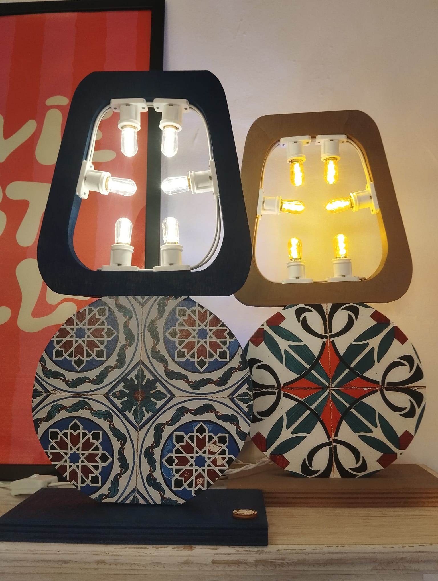 Luminaria “Ceramiche e Luce” – Tradizione Siciliana in Versione Pop! 🪄