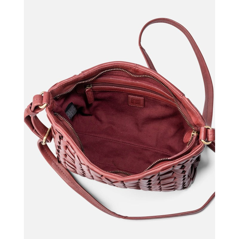 Borsa a Tracolla BIBA ELK in Pelle Intrecciata