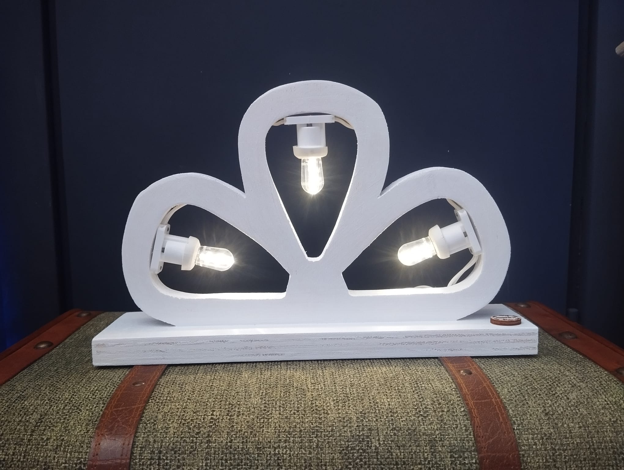 Luminaria da Comodino "Cuore di Luce"✨