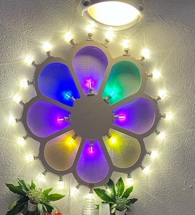 Rosone Luminaria Fiore – Luce che Incanta, Stile che Resta 🌼