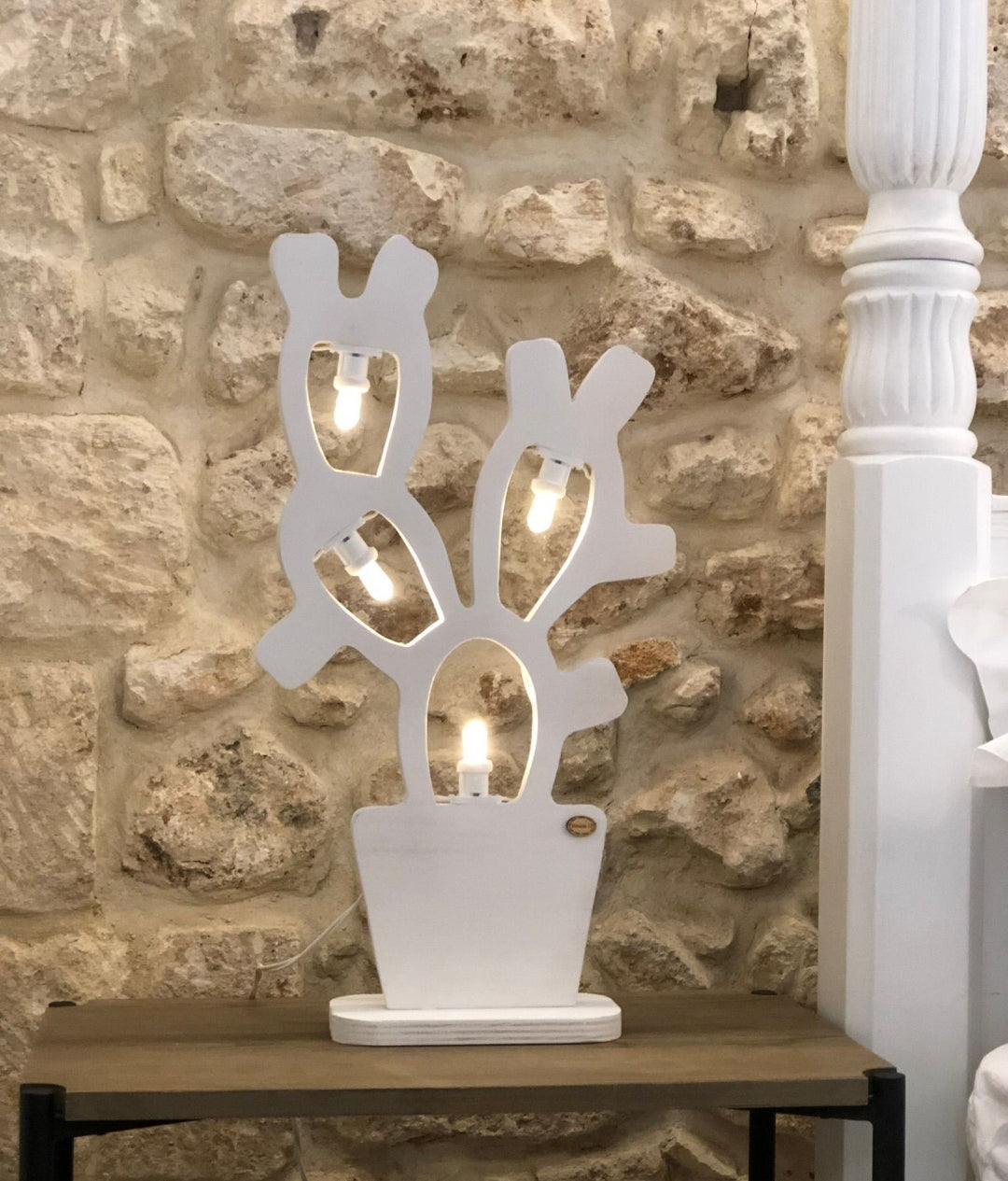 Luminaria "Cactus Pugliese" –  Personalizzabile 🌵